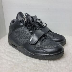 Jordan Flight Club 90s Men’s High Top Sneaker Size 10.5 Black Gray Cement